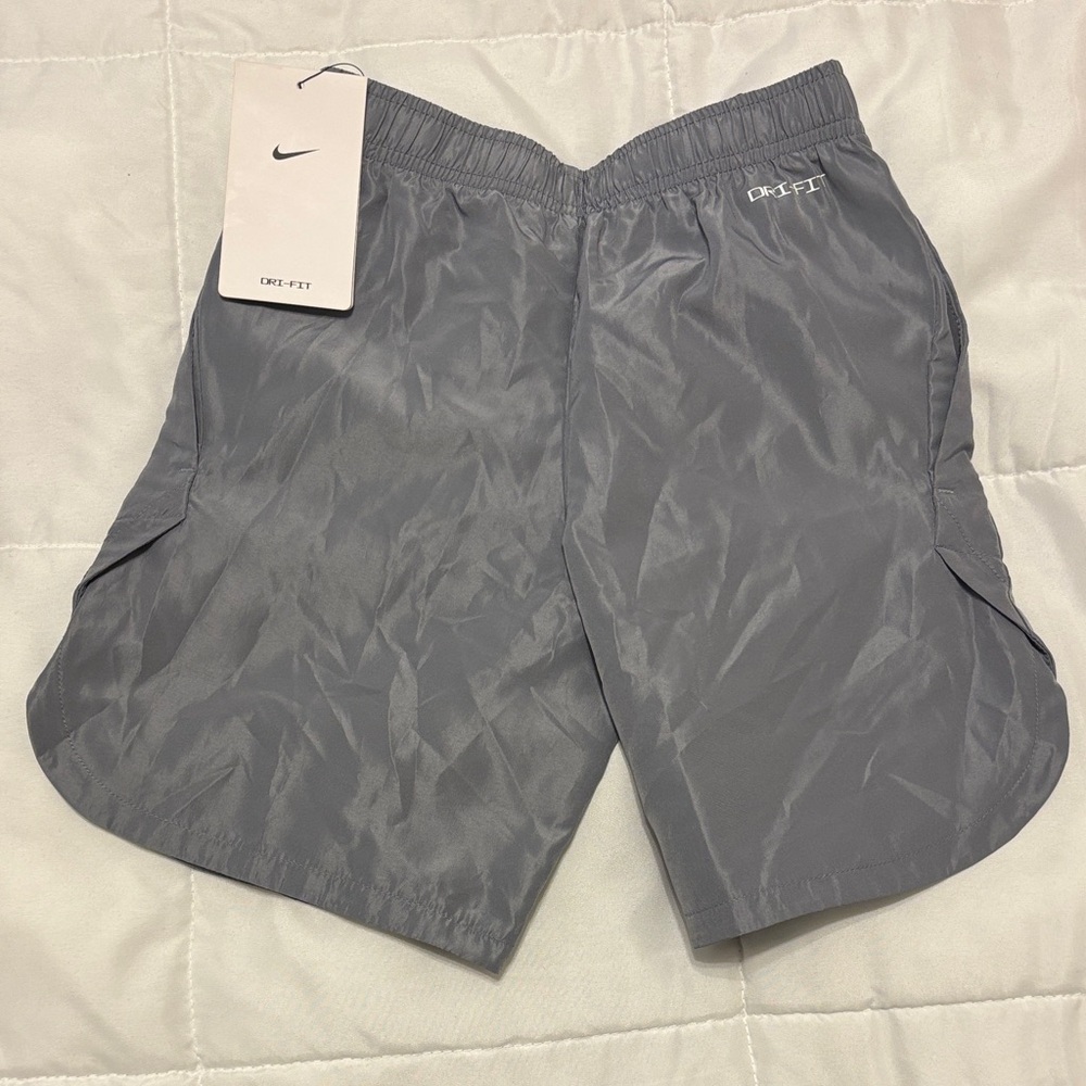 Nike DRI-FIT Gray Shorts (BOYS)